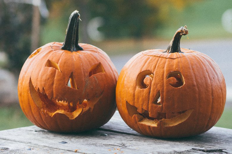 Halloween pompoen